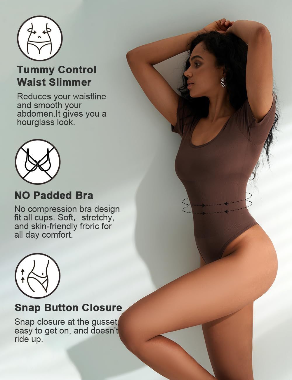 Square-neck Cinched Corset