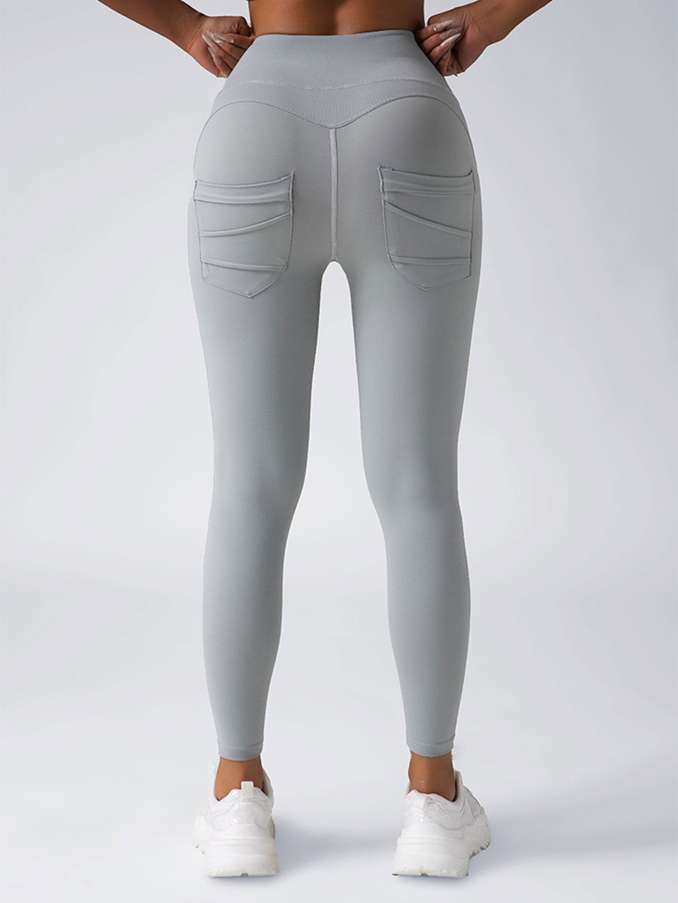 High Waist 2Pack Yoga Leggings With Pocket