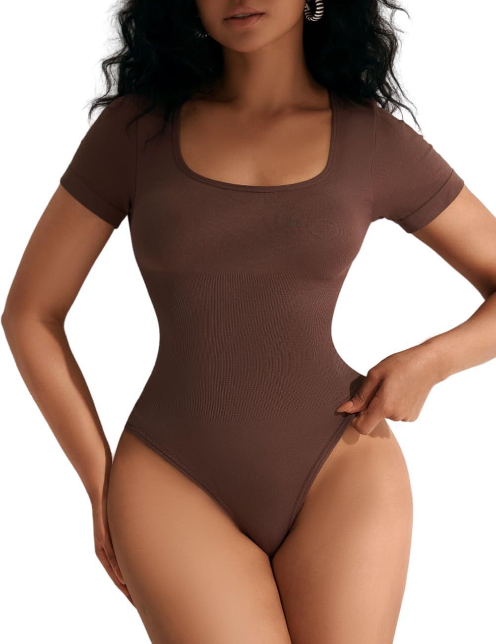 Square-neck Cinched Corset