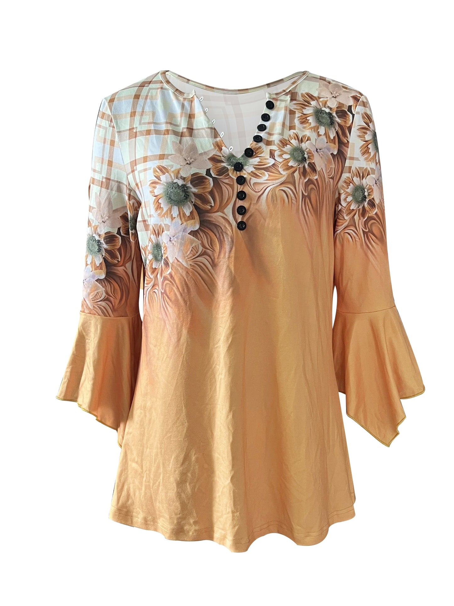 Autumn Printed Casual Top