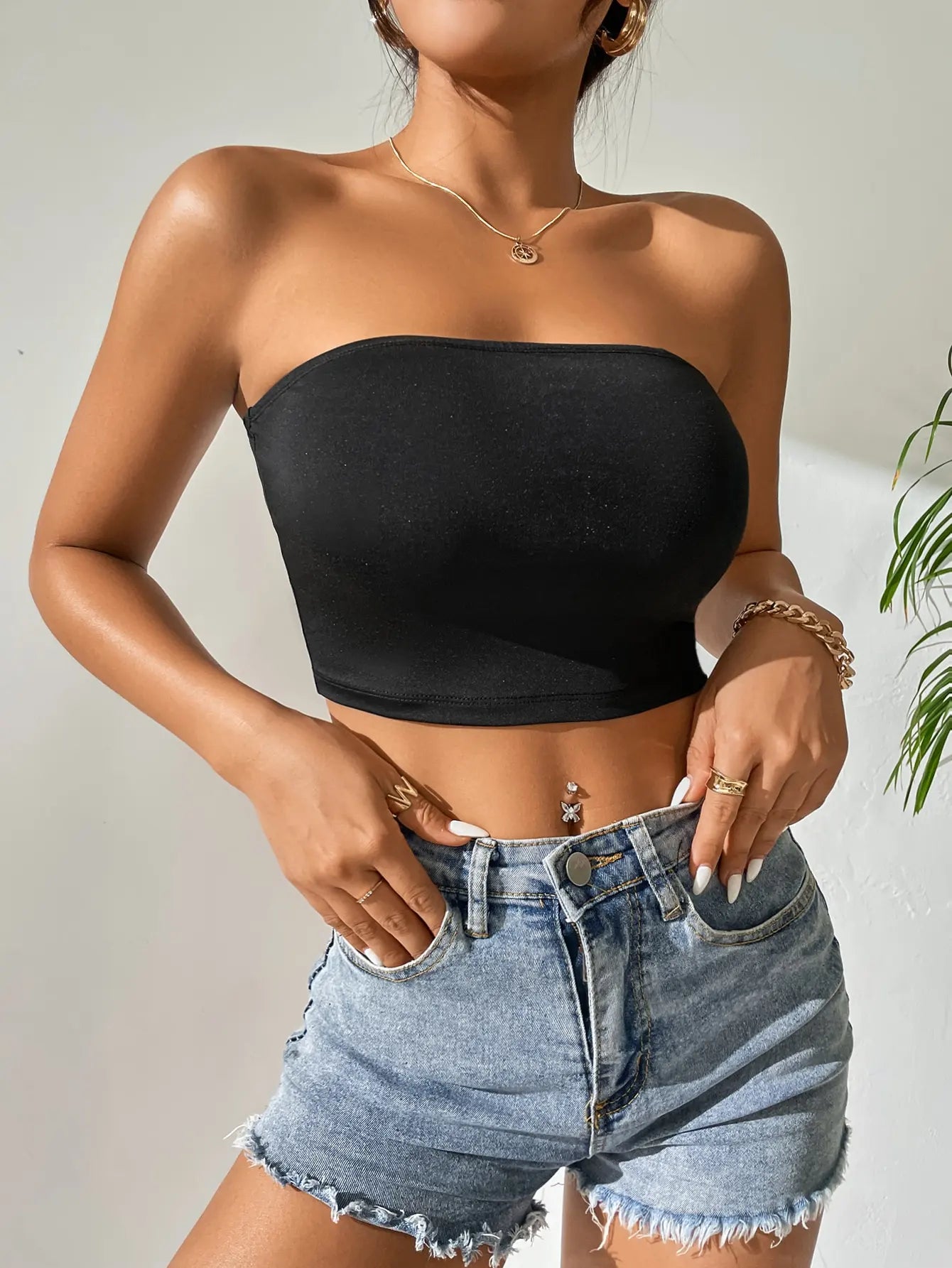 Women's Strapless Top