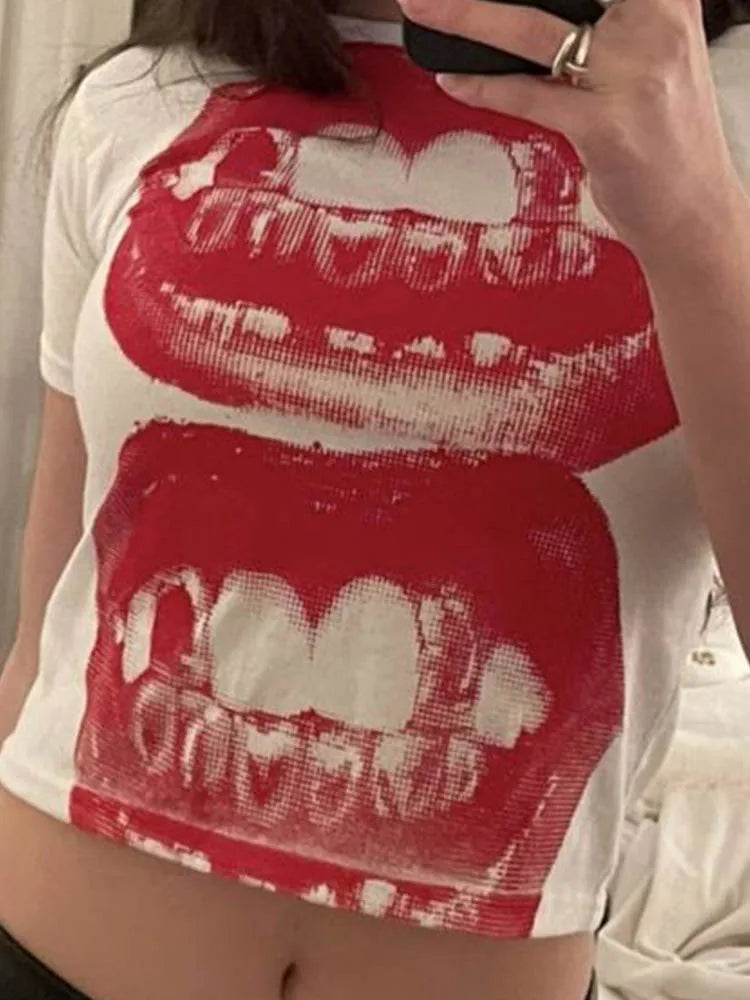 Graphic Short Sleeve Top