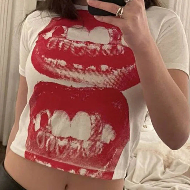 Graphic Short Sleeve Top