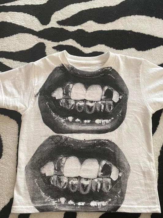 Graphic Short Sleeve Top